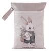 25x35CM Waterproof Double Zipper Double Pocket Printed Diaper Bag