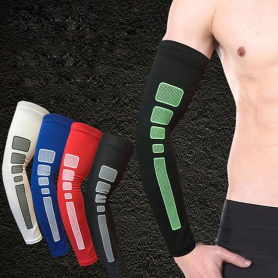 1 Pc Arm Guard Basketball Sports Fitness Riding Running Elbow Arm Sleeve Pad