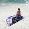 Game Flins Genshin Impact Towel Soft Lightweight Anti-Sand Large Beach Towel Quick-Drying Bath Sports Family