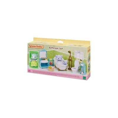 Sylvanian Family Elephant Girl's Bathroom Set Figure, 1 Piece, Korean Popular Toys