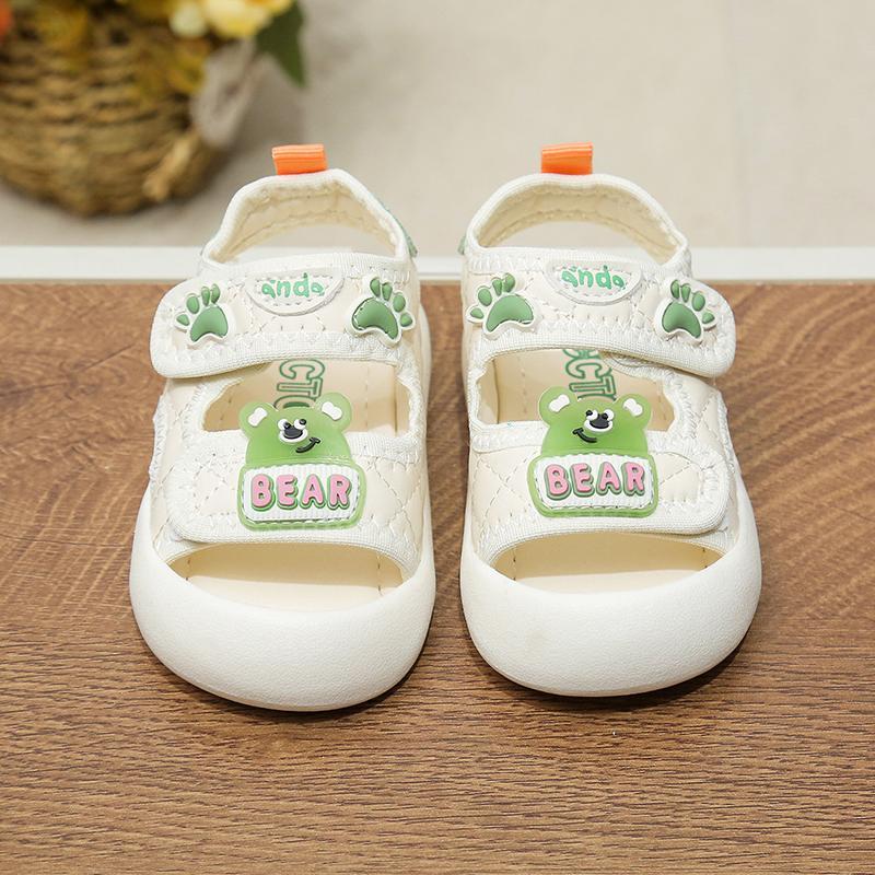 Baby Walking Shoes Toes Capped Comfortable Toddler Kids Beach Shoes Soft Sole 2025 Summer New Boys Girls Casual Shoes Non-slip