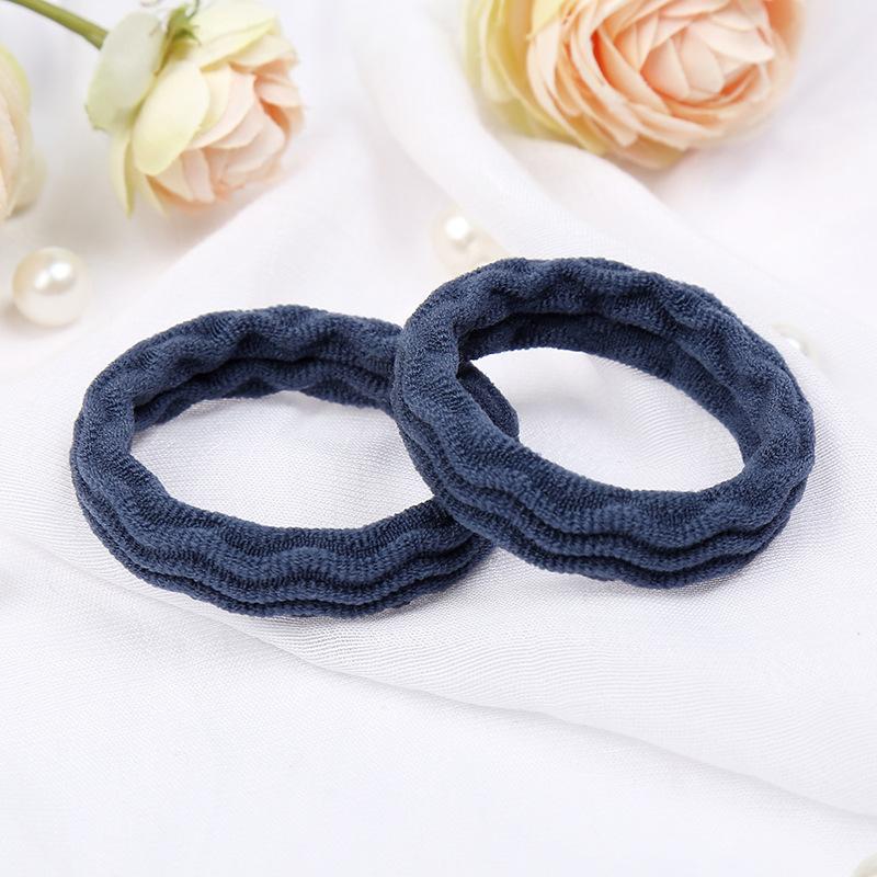 20 Pièces/Lot Couleur Unie Élastiques à Cheveux de Haute Qualité Sans Couture Simples Fille Femmes Bandeaux Accessoires Cheveux Chouchous