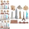 Educational Pvc Landmark Building Model Toy For Kids Featuring Global Architecture