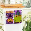 Microfiber printed small towel Halloween decoration gift towel kitchen tea towel rag dish towel christmas towel