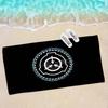 Scp F-Foundation Game  Microfiber Printed Beach Towel Mountain Climbing Yoga Beach Swimming Running Absorbent Soft Towel