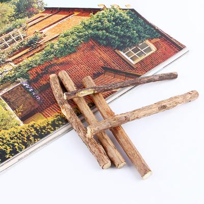 5pcs Bag Pet Cat Chew Treat Toy Natural Matatabi Molar Stick Wood Kitten Health