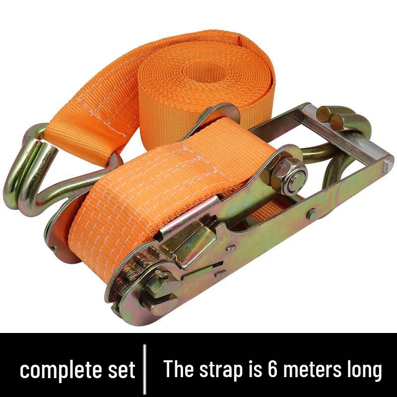 Heavy-Duty Cargo Lashing Strap Set