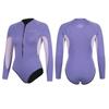 Womens 2mm Neoprene Full Body Wetsuit Snorkeling Swimming Surfing UV Protection Long Sleeve Dive Suit