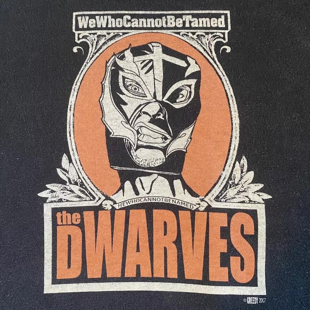 Vintage Dwarves Band Gift For Fans Black  Cotton All Size S-5XL 1HRC65 Unisex T-Shirt S