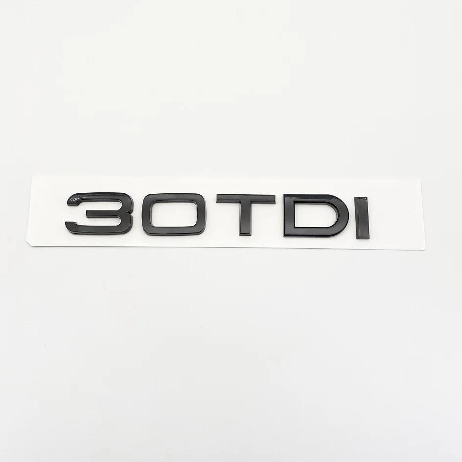 ABS 3D Letters 2.0TDI 2.5TDI 3.0TDI 35TDI 40TDI 45TDI 50TDI Emblem for Audi A1 A3 A4 A5 A6 A7 A8 Q2 Q3 Q5 Q7 Car Trunk Sticker
