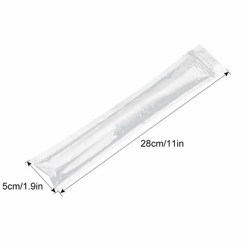 20Pcs Plastic Ice Molds Bags Diy Ice Cream Popsicle Ice Candy Disposable