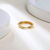 Thin 3mm Womem's Mobius Ring Charm Stainless Steel Twist Mobius Wedding Ring Infinite Love Gitfs