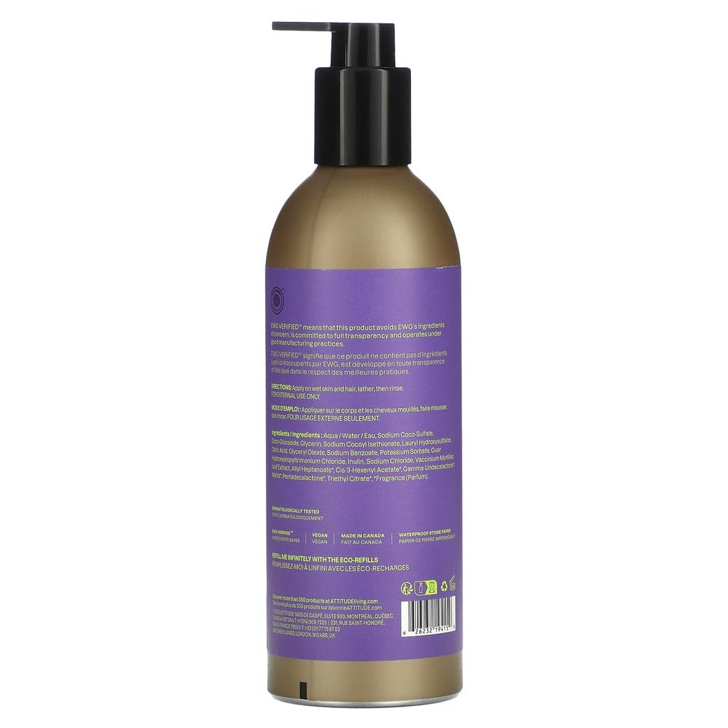 Little Leaves Shampoo & Body Wash, Vanilla & Pear, 473 Ml (16 Fl Oz)