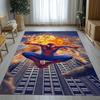 Marvel Avengers Spider Man Cartone Animato Tappeto Area Antiscivolo per Soggiorno Tappeto Morbido per Camera da Letto Stanza dei Giochi dei Bambini Divano, Zerbino Decorazione per la Casa
