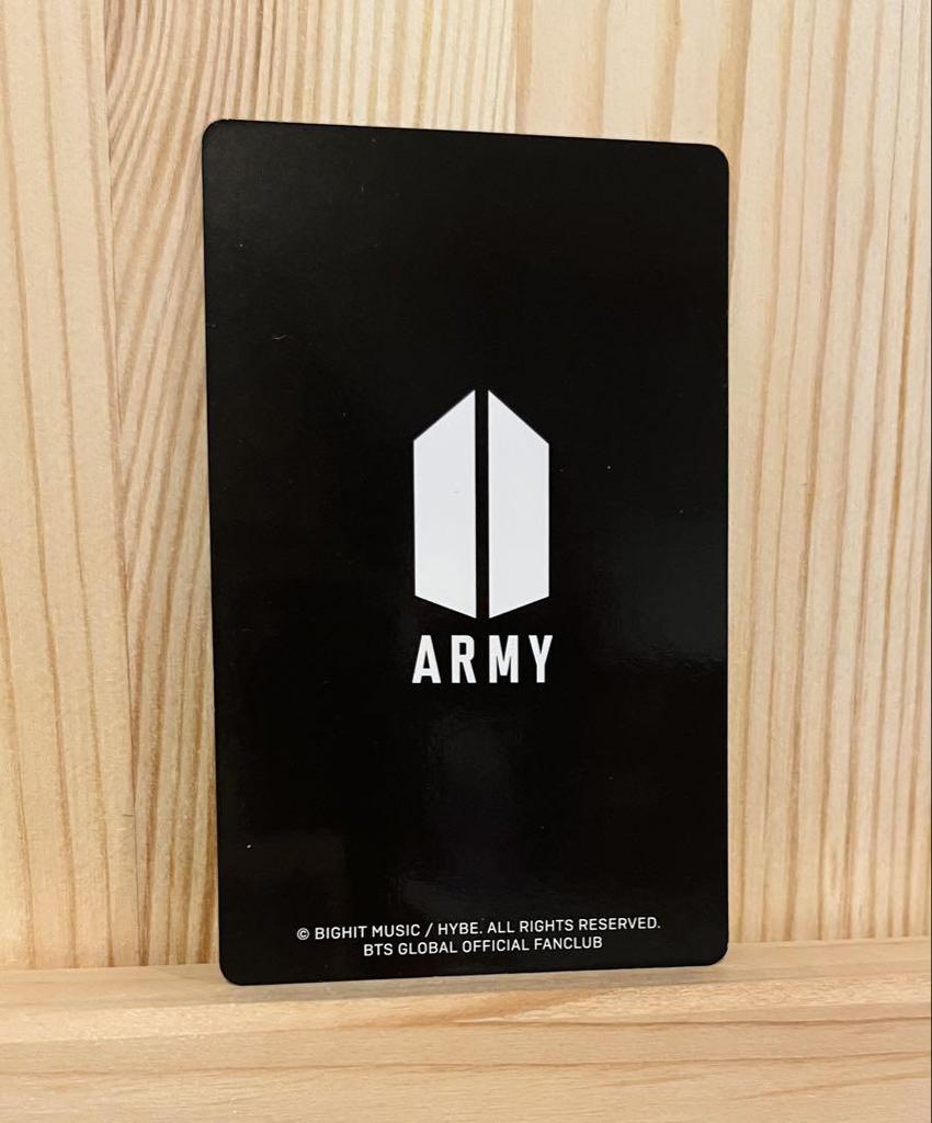[USED] BTS JIN Solo Album HAPPY JPFC Purchase Winning Trading Card JIN