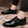 2025 Neue Herrenlederschuhe, Hochzeit Herrenkleiderschuhe, formelle Business-Casual Herrenbüroschuhe, große Größen 38-48