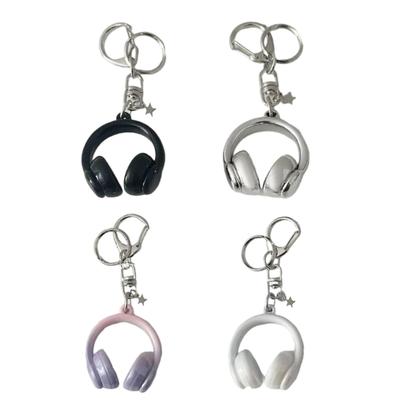 Earphone Keyring Compact Carabiner Clip With Fashionable Gradient Color Ideal Gifts for Friend Musicians