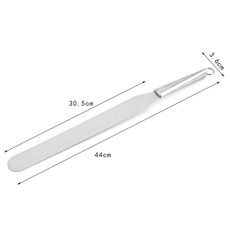 Ruhan Stainless Steel Cake Decorating Spatula Set