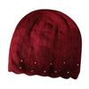 Hat Women's Winter Mom Fashion Versatile Rabbit Hair Autumn and Winter Warm Ear Protection Knitted Wool Hat Tide