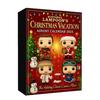 Christmas Vacation Advent Calendar 2025 24-Day Countdown Calendar with 24 Pcs Collectible Doll Figures for Kids And Adults