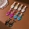 Cross Border Trendy Geometric Chic and Innovative Multi-color Dreamy Earrings and Accessories To Wear