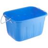 SankoPlastic King Tub, Square, 36L, Blue, with Handle, Made In Japan, Gardening, Medaka, Pets, 505551