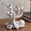 Cute Desk Accessories 3D Printed Octopus Toothbrush Holder, Creative Space Saving Organizer, Durable Small Item Organizer PLA Material Stable