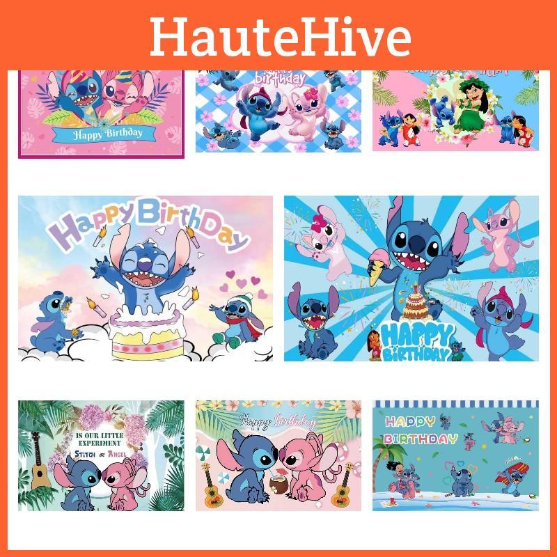 Lovely Lilo Stitch Party Studio Decors Background For Birthday Celebrations!