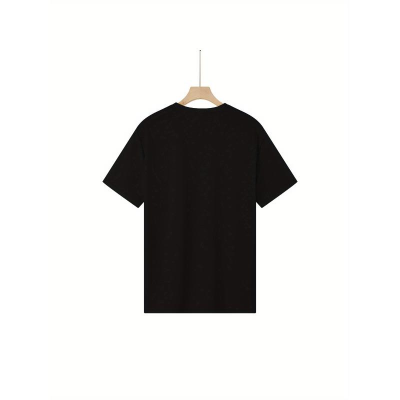 European Sizes Men'S "Support Day Drinking" Graphic Tee - Black Casual Short Sleeve T-Shirt with "SUPPORT DAY DRINKING" Print
