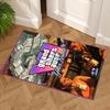 Grand Theft Auto Customizable Name Floor Rug Office Rug Perfect for Playrooms Hallway Living Rooms Decorate room Antislip Carpet Decorate Offices