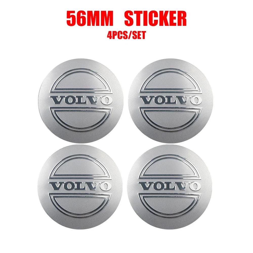

4Pcs 64mm Car Wheel Center Hub Caps Badge Decal Wheel Cover For Volvo XC40 XC90 V40 V90 V60 XC60 S80 S60 S90 C40 V70 XC70 C70 For Volvo