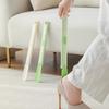 Long Handle Foldable Shoehorn - Easy Reach for Elderly and Pregnant, No Bending Required