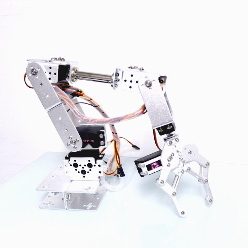 6DOF Robotics Teaching Platform with Multi-DOF Robotic Arm and Hand