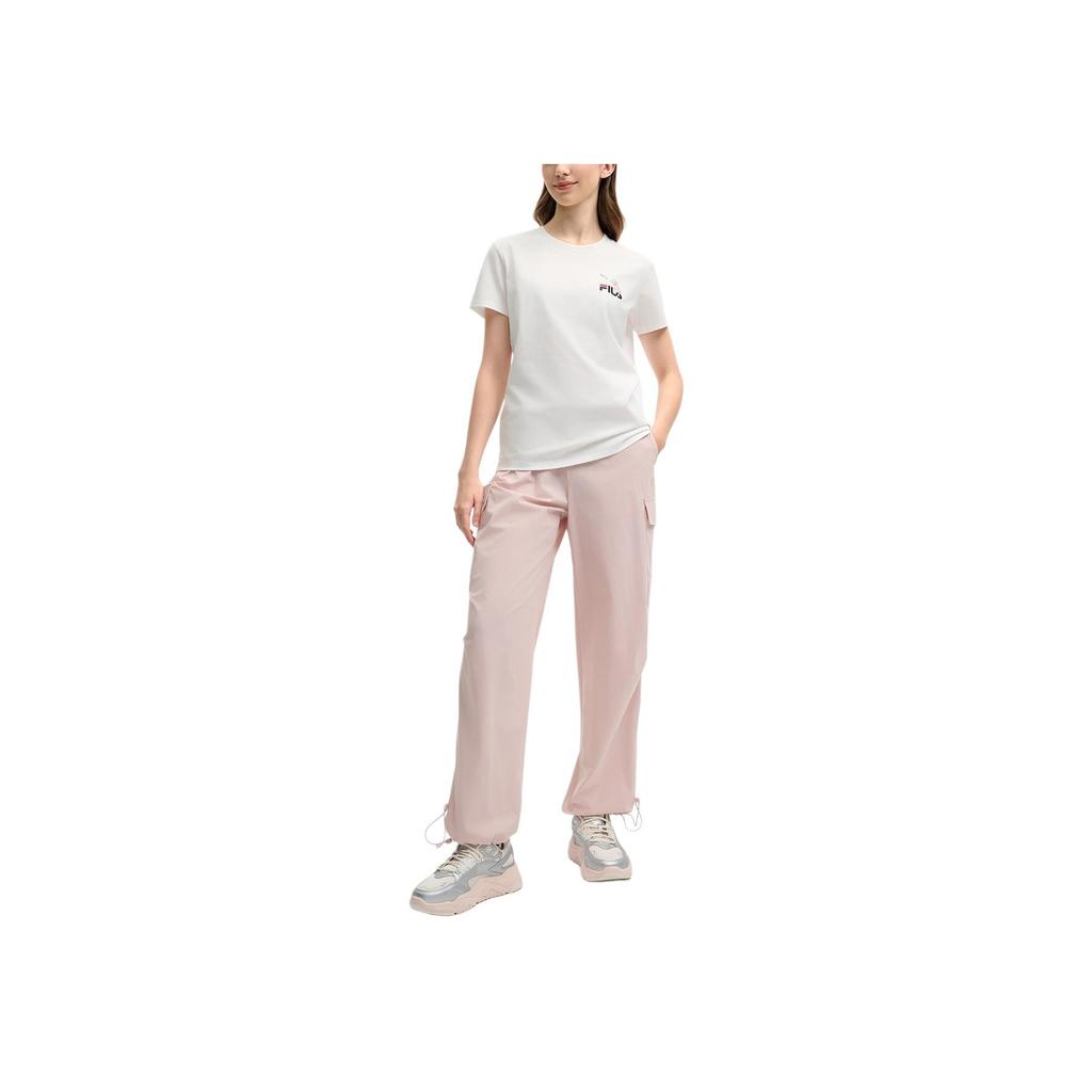 New FILA Fitness Cargo Pants Women's Bare Pink A51W521801F-PK
