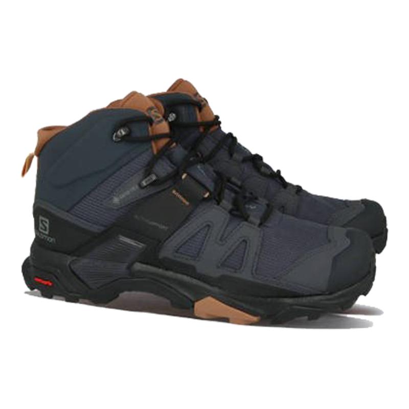 SALOMON Scarpe da Ginnastica da Donna X Ultra 4 Mid Gtx W 'Nero Marrone' 412956