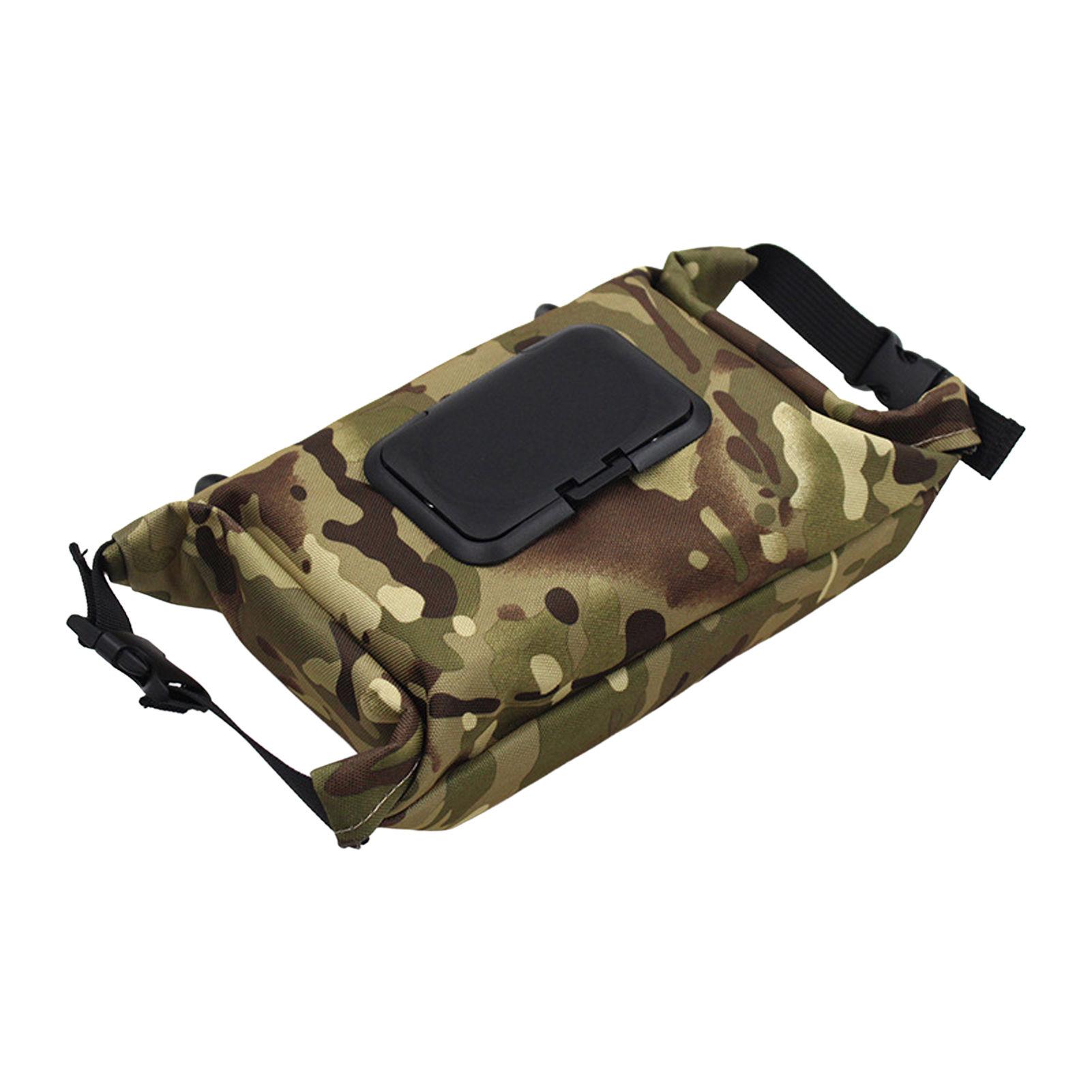 Portable Snap Closure Tissue Box Camouflage Canvas Multicolor Outdoor Camping камуфляжный