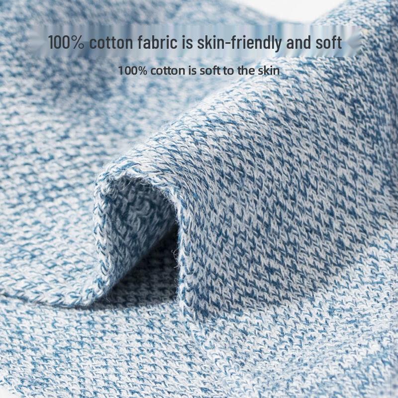 LangSha Men's 100% Cotton Antibacterial Sport Ankle Socks