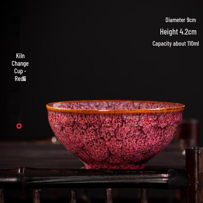 Tao Ding Xuan Four Seasons Kiln Glaze Ceramic Teacup