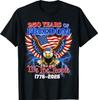 Flag Vintage 250 Years American 1776 2026 250th USA Birthday T-Shirt