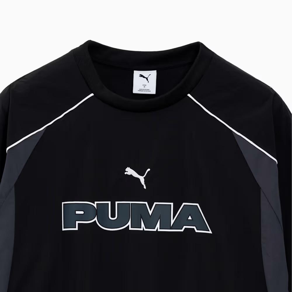 PUMA Sweatshirts Men's PUMA Black Crew Neck Moderate 636281-01