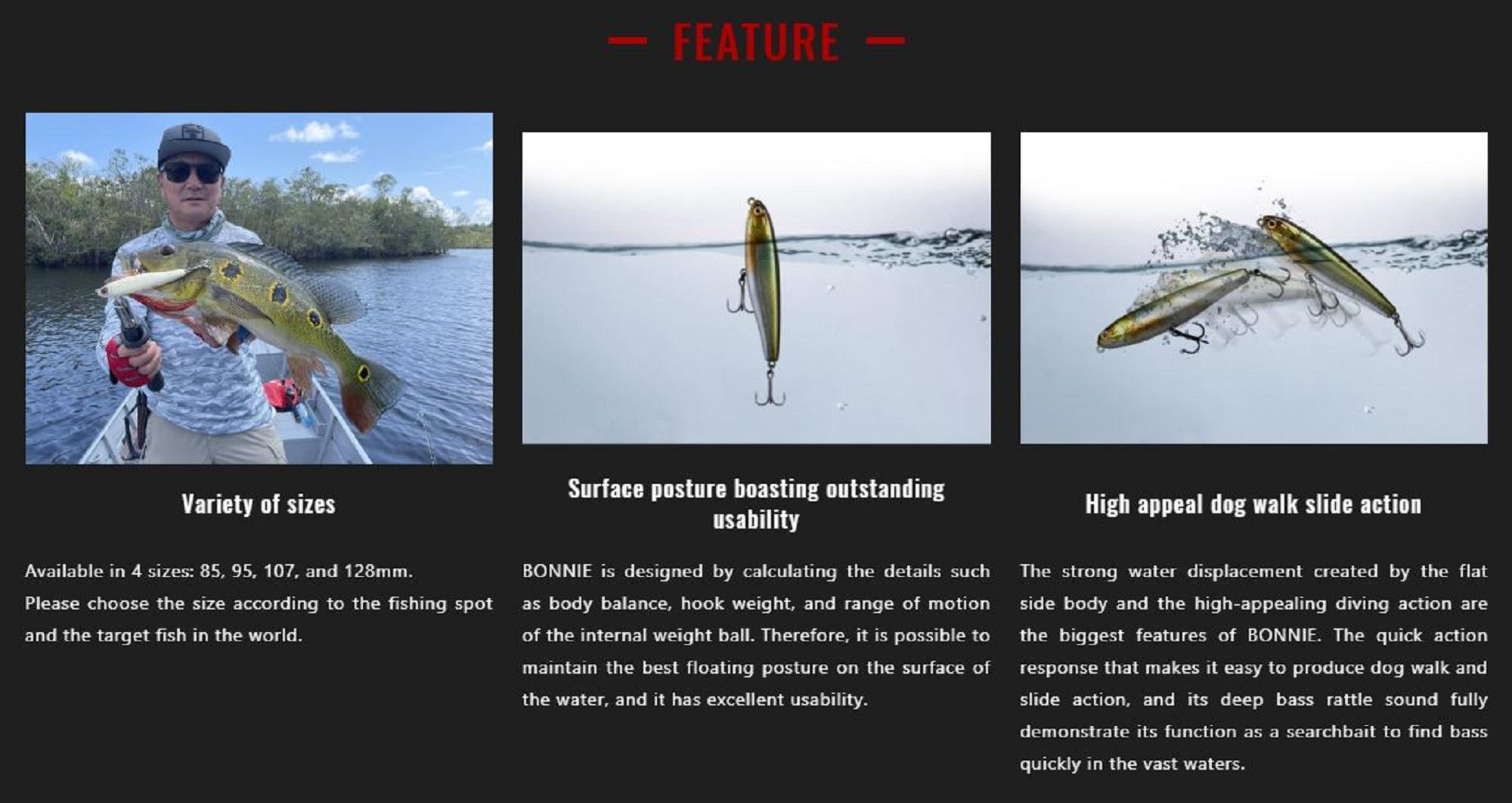 Leurre Jackall Bonnie 85 Silent Floating - NF Ayu (0222) - 85mm, 9.1g, Topwater