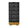 Aroma Diffuser Scent Ultrasonic Air Humidifier Iron Art Hollow Lotus Flower Pattern 2025 New Home Decorations with LED Lights