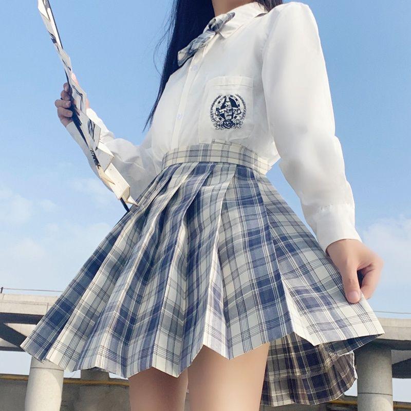 Rabbit Sew Summer School Style JK Uniform Set - Gentle Skirt and Top
