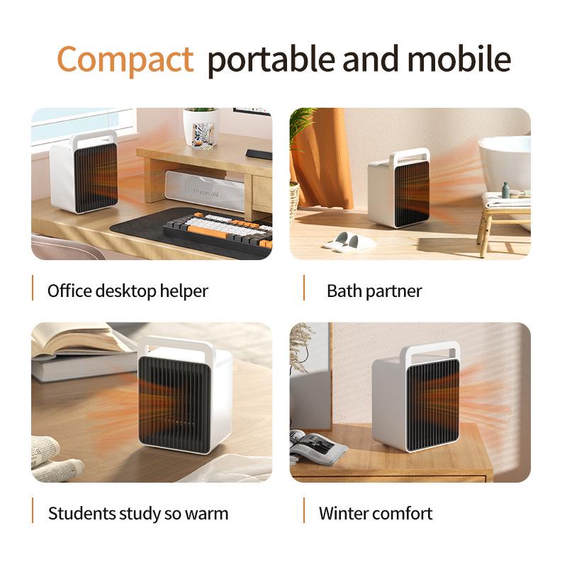 Mini Household Desktop Heater - European/American Standard
