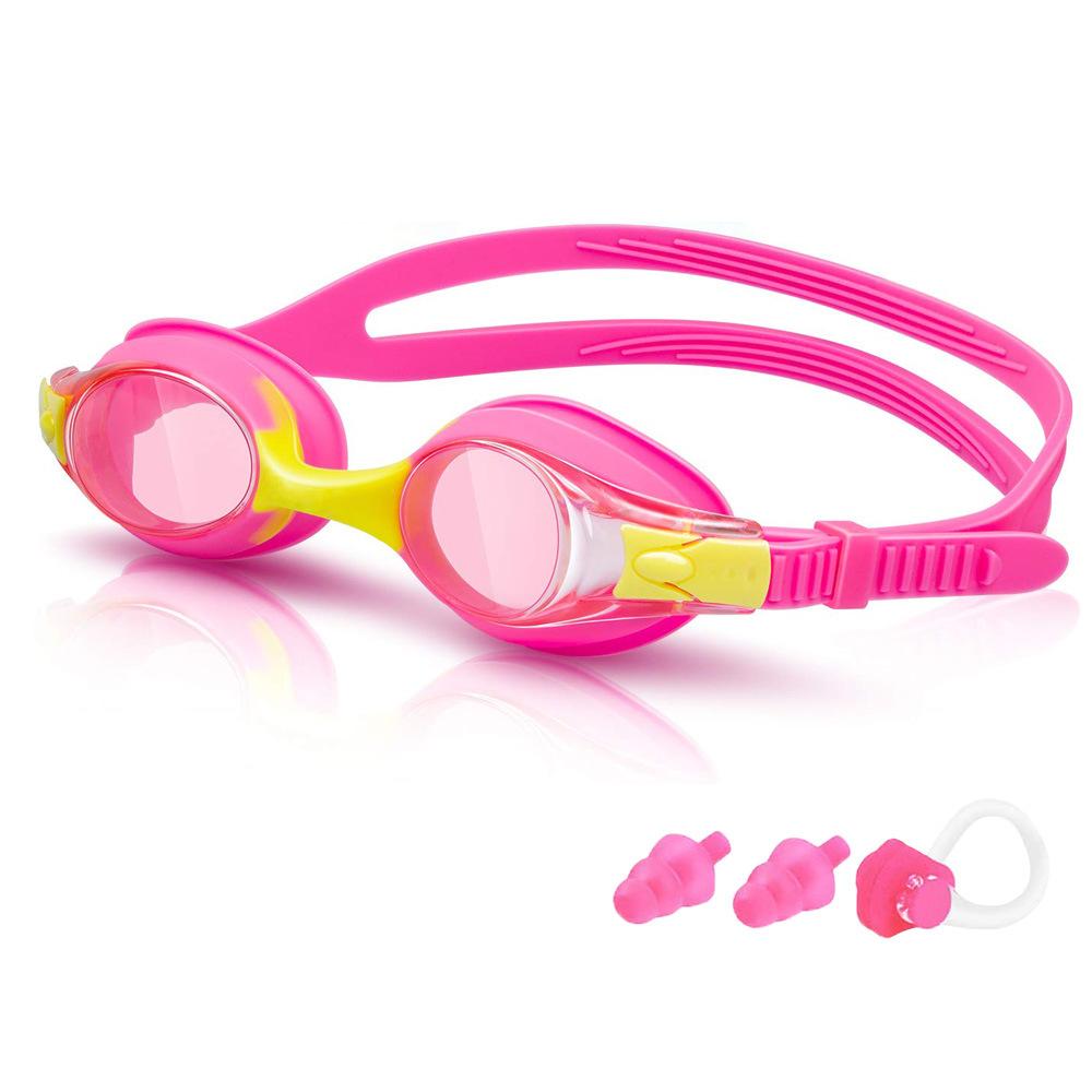 Children's Swimming Goggles High Definition Waterproof and Anti-fog Swimming Glasses Silicone