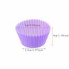 Reusable Silicone Baking Cups, Muffin Liners - Pack of 12, Multicolor