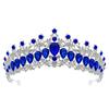 Luxury Zinc Zinc Alloy Princess Crown Shiny Bridal Headwear Trendy Girls Party Headbands  Themed Parties