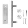 12 Inch Barn Door Handle Stainless Steel Gate Pull Handle Durable Sliding Door Handle  Barn