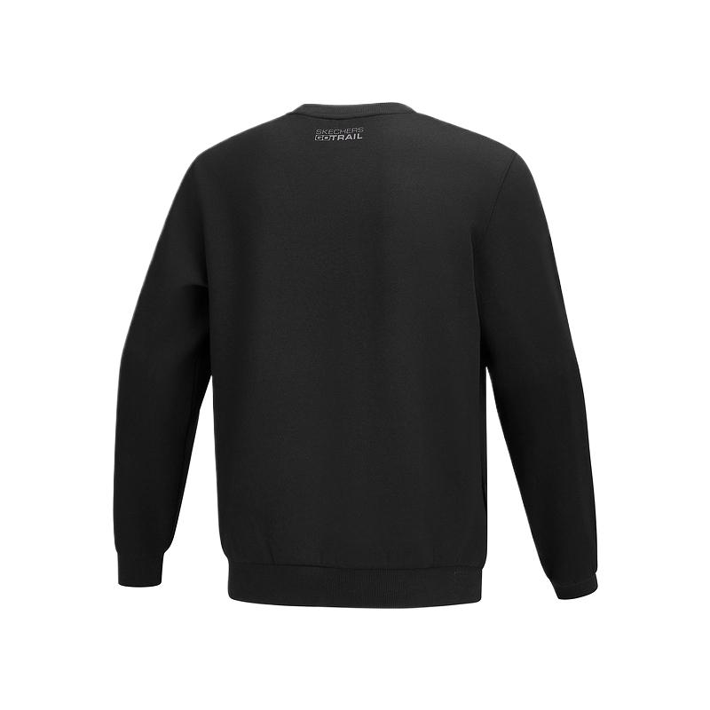 Skechers Outdoor Series Crew Neck Long Sleeve Pullover Sweatshirt Men Sweatshirt P425M155-0018