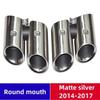 14-24 Porsche Macan Sporty Stainless Steel Exhaust Muffler Tailpipe, 4-Outlets, 3-Layer.